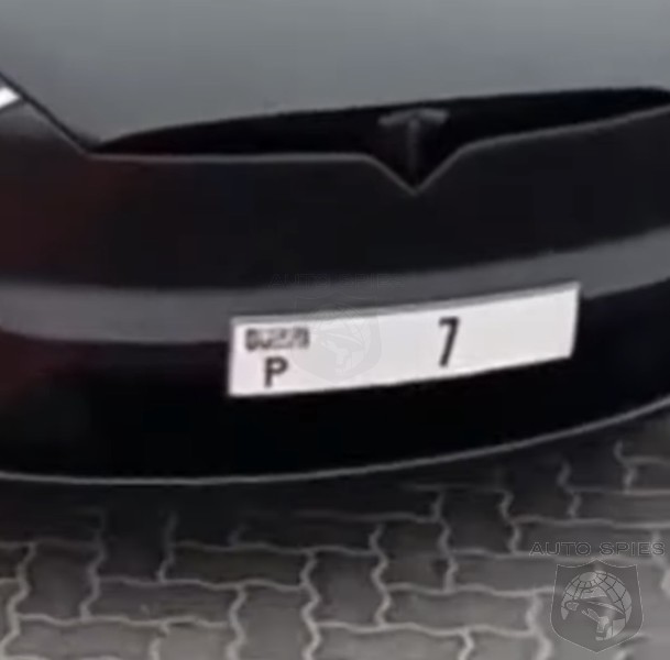 WATCH: World's Most Expensive License Plate Winds Up On A Tesla Model X